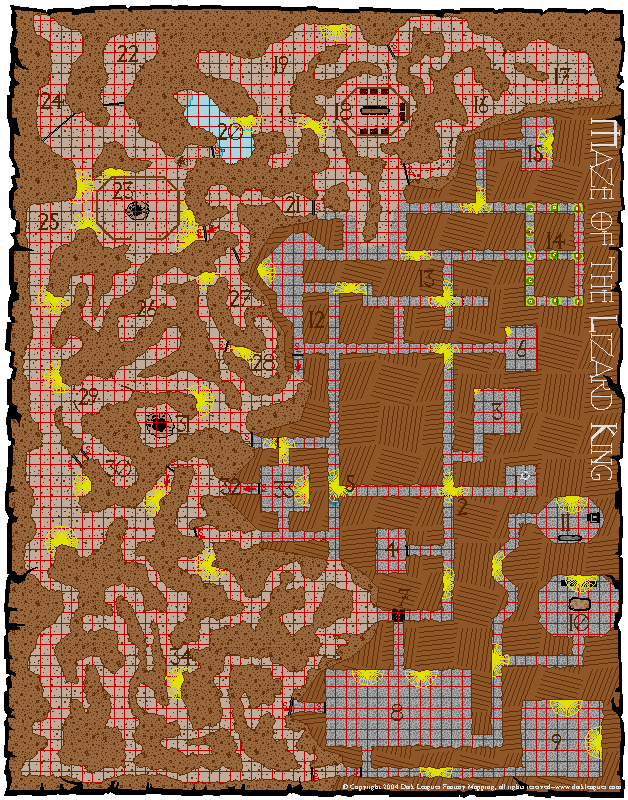 colossal cave adventure maze map